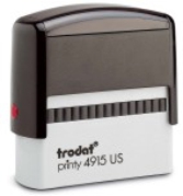 TRODAT 4915 Self-Inking Stamp - 1" x 2 3/4"