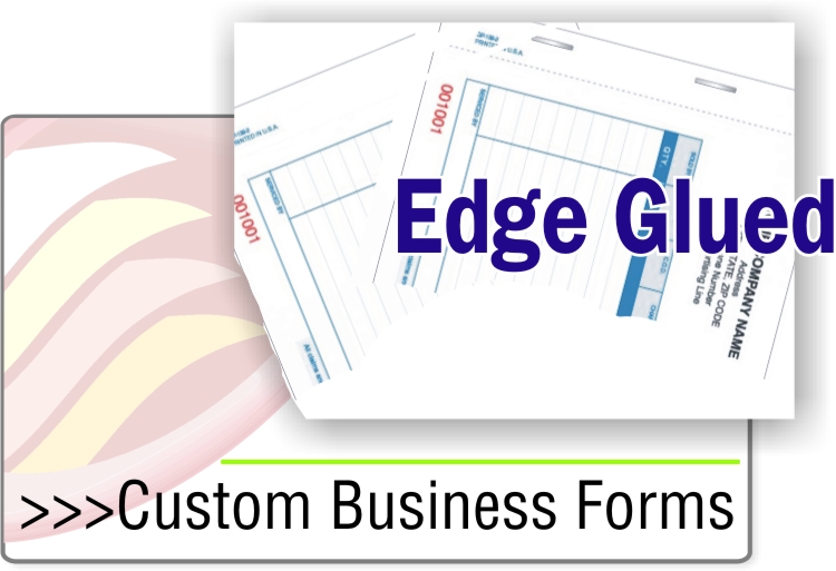Edge Glued Carbonless Forms