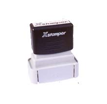 XSTAMPER F10 Self-Inking Stamp - 1/2" x 1 5/8"